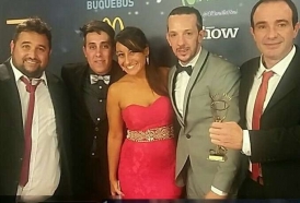 Portal 180 - Locos por el fútbol ganó el Iris al mejor humorístico de radio