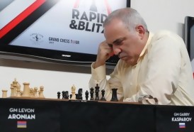 Portal 180 - Kasparov sufrió su primera derrota en su regreso al ajedrez