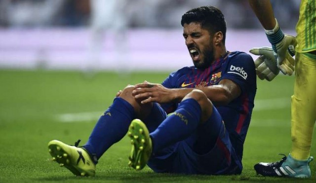 Uruguay descarta a Luis Suárez para juegos de Eliminatorias