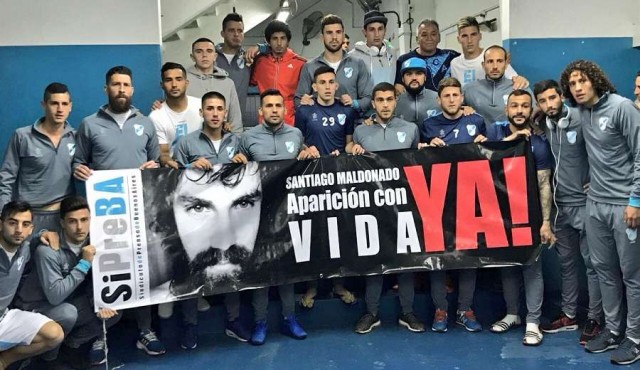 A las calles por Santiago Maldonado A las calles por Santiago Maldonado