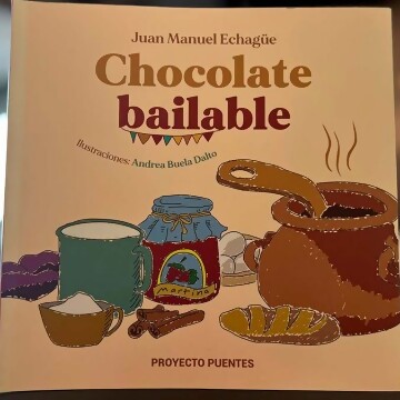 Boniatos con dulce junto a otros cuentos y recetas en un libro para colaborar con estudiantes rurales