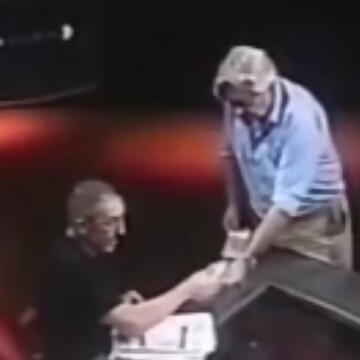 Cuando Figares y Lacalle Herrera pasaron un momento poco grato