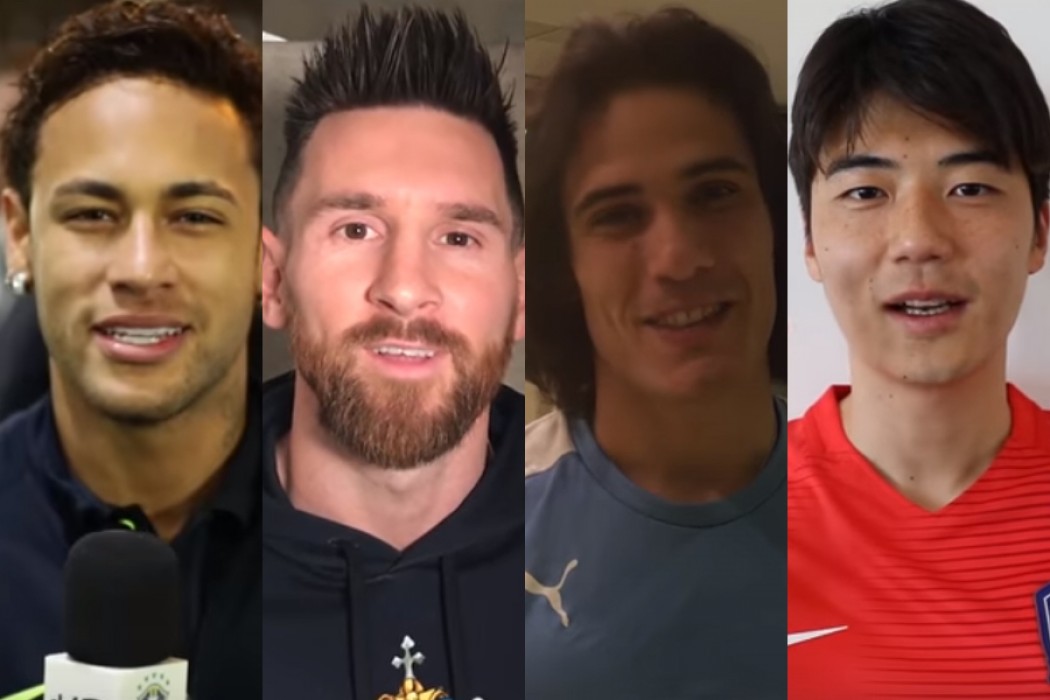 “Nos vemos en Rusia”: FIFA publicó video con cadena de saludos entre clasificados — 180 | Del Sol 99.5 en el Mundial Rusia 2018