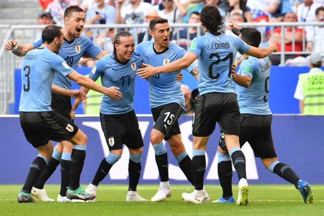 Uruguay goleó a Rusia y es primero del grupo — 180 | Del Sol 99.5 en el Mundial Rusia 2018