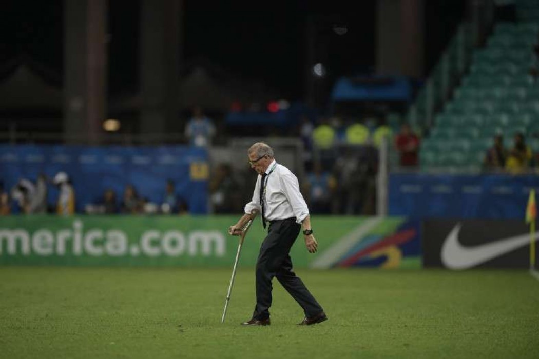Uruguay “acepta la derrota y sabe perder”, afirmó Tabárez — Noticias | Del Sol 99.5 en el la Copa América 2019