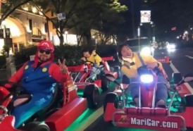 Portal 180 - Japón autoriza jugar al Mario Kart en la vida real pero con cinturón de seguridad
