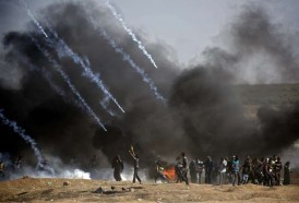 Portal 180 - Ejército israelí mató a 58 palestinos en Gaza