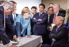 Portal 180 - La foto viral de la cumbre del G7 provoca debate