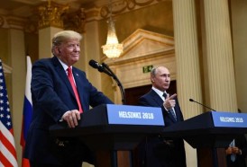 Portal 180 - La actitud conciliadora de Trump con Putin genera indignación en Washington