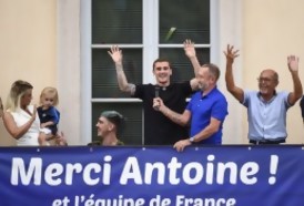 Portal 180 - Griezmann recibió el homenaje de su ciudad natal por el título mundial