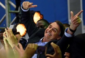 Portal 180 - El ultraderechista Bolsonaro presentó su candidatura como “una misión” para Brasil