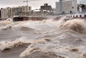 Portal 180 - Cesó advertencia naranja para Montevideo; permanecen zonas de Maldonado y Rocha