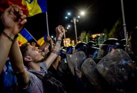 Portal 180 - Más de 450 heridos en Rumania durante una manifestación en contra del gobierno