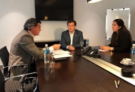 Portal 180 - Domínguez se reunió con Bordaberry en la AUF