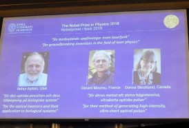 Portal 180 - Nobel de física a investigadores que “revolucionaron” el uso del láser