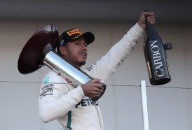 Portal 180 - Hamilton ganó y quedó a un paso de Fangio en títulos mundiales