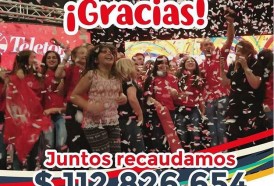 Portal 180 - Teletón superó la meta y recaudó casi 113 millones de pesos