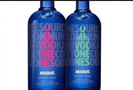 Portal 180 - Absolut lanzó a la venta en Uruguay su nueva botella edición limitada inspirada en el amor