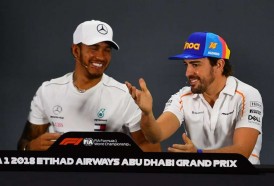 Portal 180 - Hamilton ganó el GP de Abu Dabi de Fórmula 1, la última carrera de Alonso