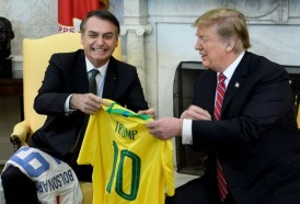 Portal 180 - Brasil y EEUU “nunca han estado más cerca”, le dice Trump a Bolsonaro