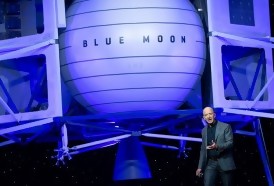 Portal 180 - El jefe de Amazon desvela un vehículo de alunizaje llamado “Blue Moon”