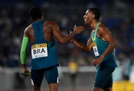 Portal 180 - Brasil sorprendió a Estados Unidos y ganó el Mundial de relevos de 4x100 metros