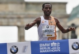 Portal 180 - Bekele quedó a dos segundos del récord del mundo de maratón en Berlín