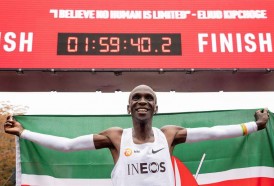 Portal 180 - Kipchoge es la primera persona en bajar de dos horas en un maratón