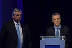 Portal 180 - Deuda, corrupción y Venezuela concentran los ataques en debate presidencial en Argentina