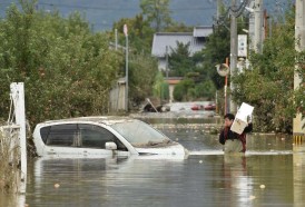Portal 180 - Al menos 56 muertos en Japón por el tifón, donde se prevén más lluvias