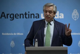 Portal 180 - Fernández y Bolsonaro enfrentados (también) por la pandemia