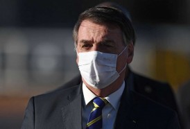 Portal 180 - Juez ordena que Bolsonaro use máscara en lugares públicos
