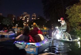 Portal 180 - Kodama: el teatro negro embarca en el Lago del Parque Rodó
