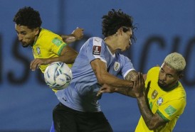 Portal 180 - Uruguay perdió ante Brasil y quedó en zona de repechaje