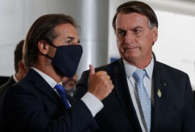 Portal 180 - Lacalle Pou y Bolsonaro hablaron de flexibilizar el Mercosur