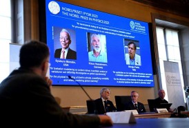 Portal 180 - Dos expertos en el clima y un teórico italiano, ganadores del Nobel de Física