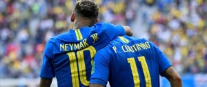 Portal 180 - Brasil le ganó a Costa Rica con dos goles en los descuentos