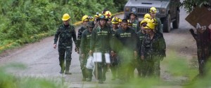 Portal 180 - Rescatados los 12 niños y su entrenador de la cueva inundada en Tailandia