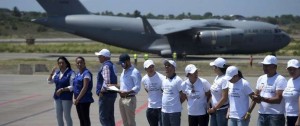 Portal 180 - Guaidó convoca a manifestaciones mientras recibe más ayuda humanitaria