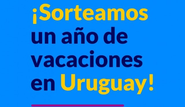 ¿Vacaciones gratis en Uruguay por un año? 