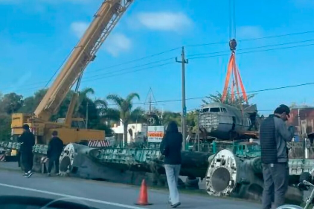 El traslado del avión de Neptunia y otras como 10 noticias en un minuto. — DelSol | Del Sol 99.5 en el la Copa América 2019