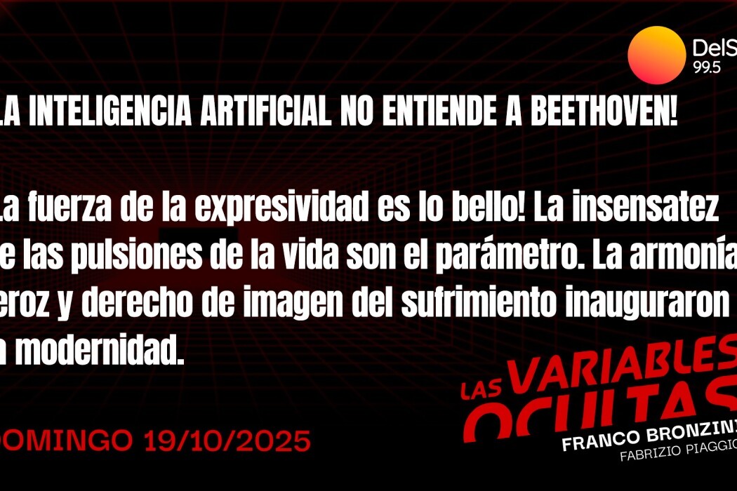 ¡La Inteligencia Artificial no entiende a Beethoven! — DelSol | Del Sol 99.5 en el la Copa América 2019
