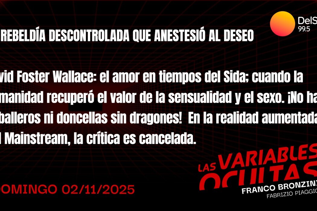 La rebeldía descontrolada que anestesió al deseo — DelSol | Del Sol 99.5 en el Mundial Rusia 2018