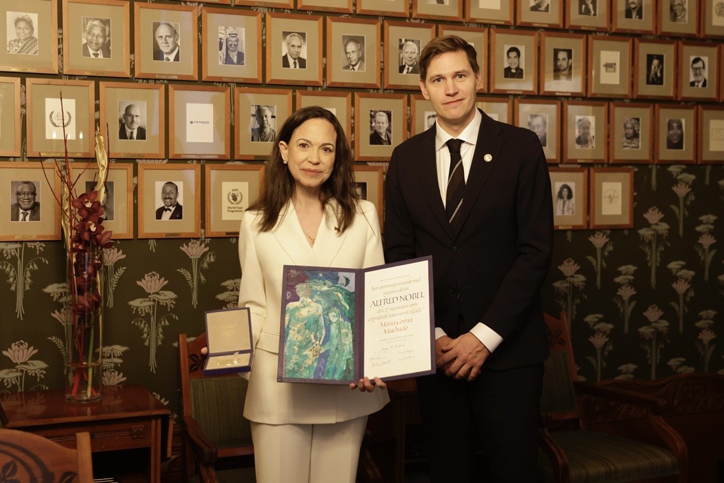 La polémica por el Nobel a María Corina Machado — DelSol | Del Sol 99.5 en el Mundial Rusia 2018