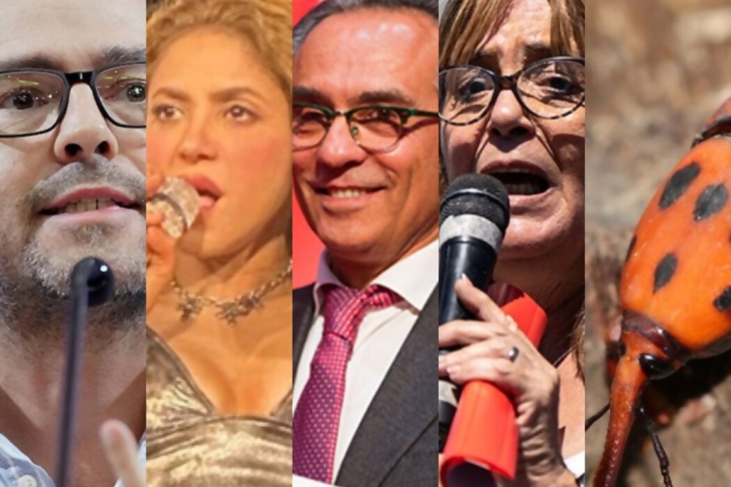 Danza, Shakira, Don Cardama, Cecilia Ahora Cairo, el Picudo Rojo y otros personajes del año, según Darwin  — DelSol | Del Sol 99.5 en el Mundial Rusia 2018