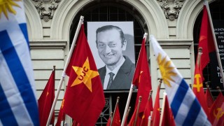 La despedida a los restos de Eduardo Bleier - Titulares y suplentes - DelSol 99.5 FM