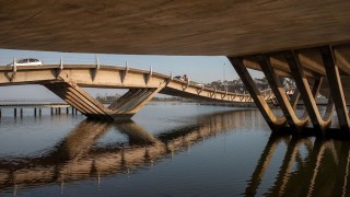 La visita de Antía y Cáceres al Puente de La Barra en el CTI, según Darwin - NTN Concentrado - DelSol 99.5 FM
