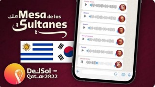 El grupo de Whatsapp de La Mesa durante Uruguay-Corea - Limpiando el turbante - DelSol 99.5 FM