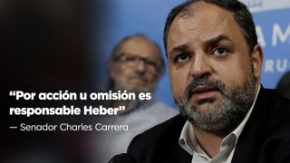 “Por acción u omisión es responsable Heber”, afirmó Charles Carrera - Entrevistas - DelSol 99.5 FM