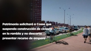 Patrimonio solicitará a Cosse que suspenda construcción de ciclovía en la rambla y no descarta presentar recurso de amparo - Entrevistas - DelSol 99.5 FM